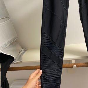 Black Leggings with Details